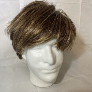 Wig by ESTETICA Caramel Kiss Golden Brown Caramelkiss Stretch Short Hair Cut